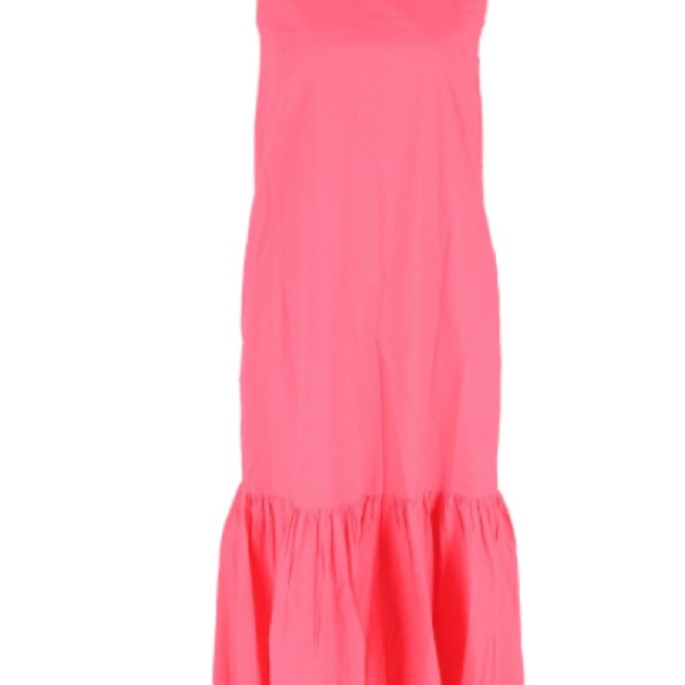 The Frankie Shop Coral Sleeveless Dress